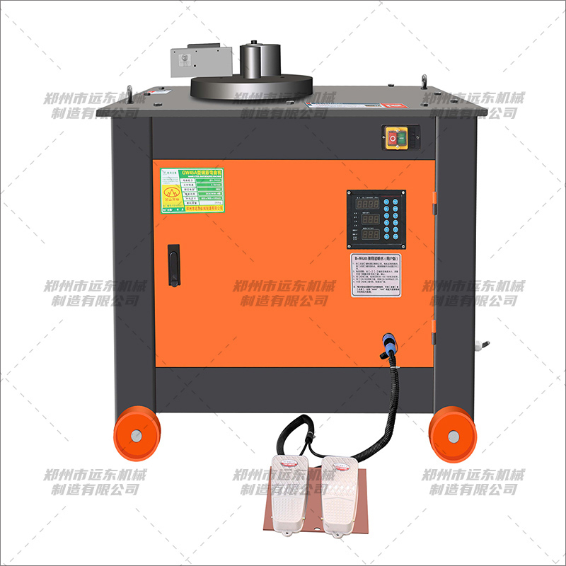 GF45型數(shù)控鋼筋彎箍機(圖1) GF45型數(shù)控鋼筋彎箍機(圖1)