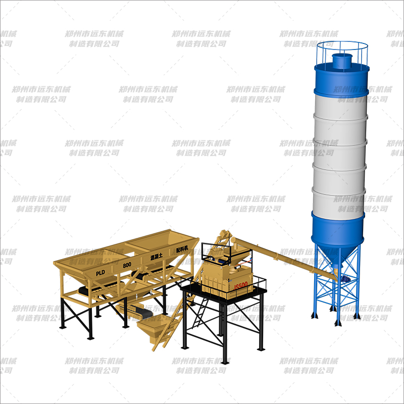 HZS25簡(jiǎn)易站(500+2倉(cāng))(圖3) HZS25簡(jiǎn)易站(500+2倉(cāng))(圖3)